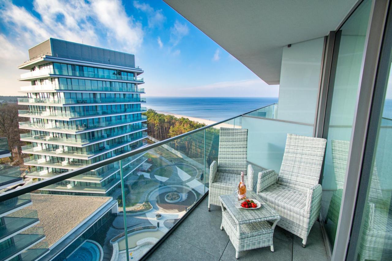 Lux Sea Towers - Wellness Spa, Gym & Beach - Seaview By Rent Like Home Miedzyzdroje Esterno foto