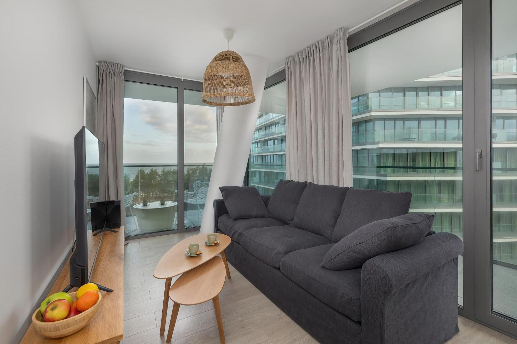 Lux Sea Towers - Wellness Spa, Gym & Beach - Seaview By Rent Like Home Miedzyzdroje Esterno foto