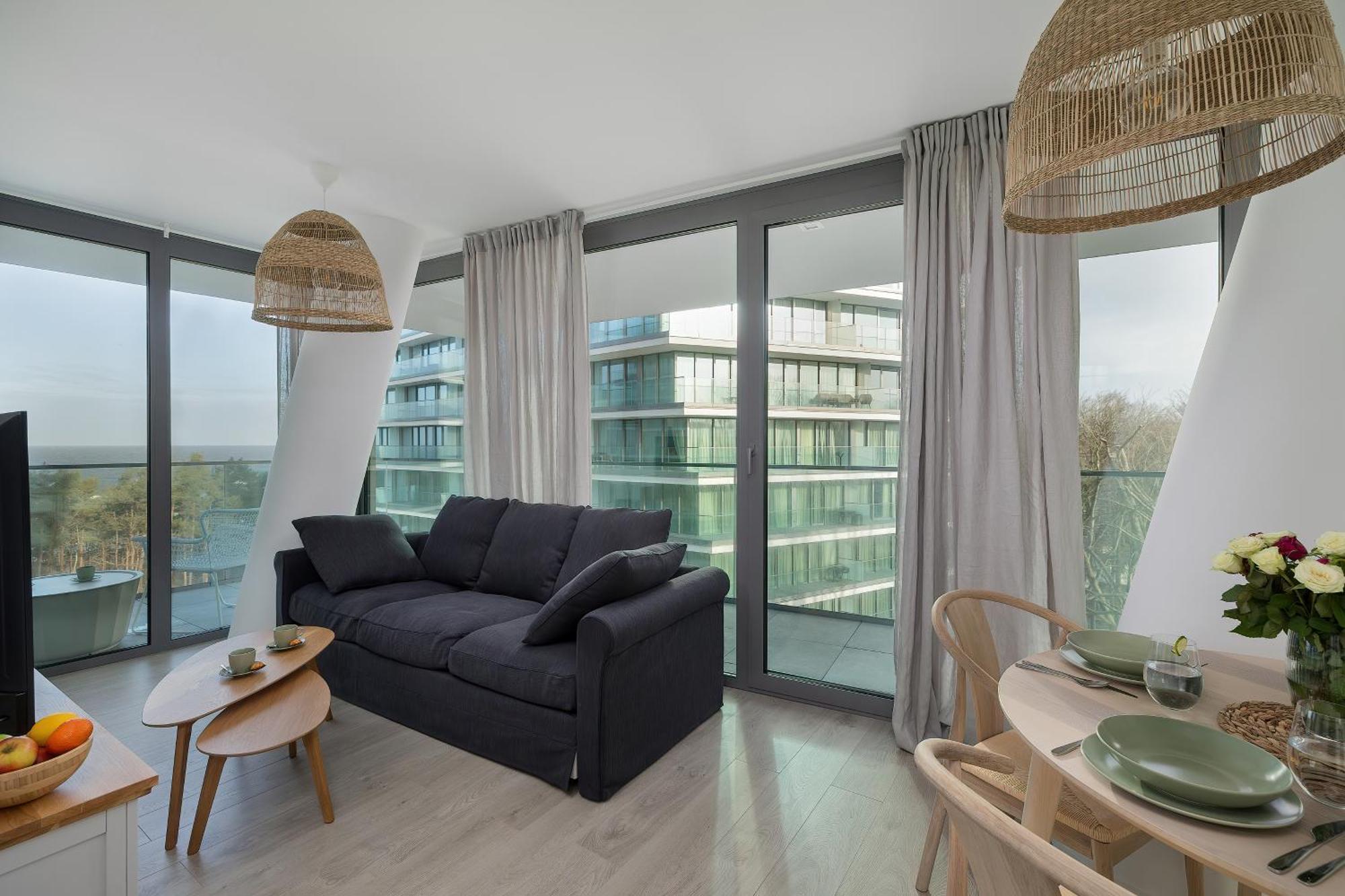 Lux Sea Towers - Wellness Spa, Gym & Beach - Seaview By Rent Like Home Miedzyzdroje Esterno foto