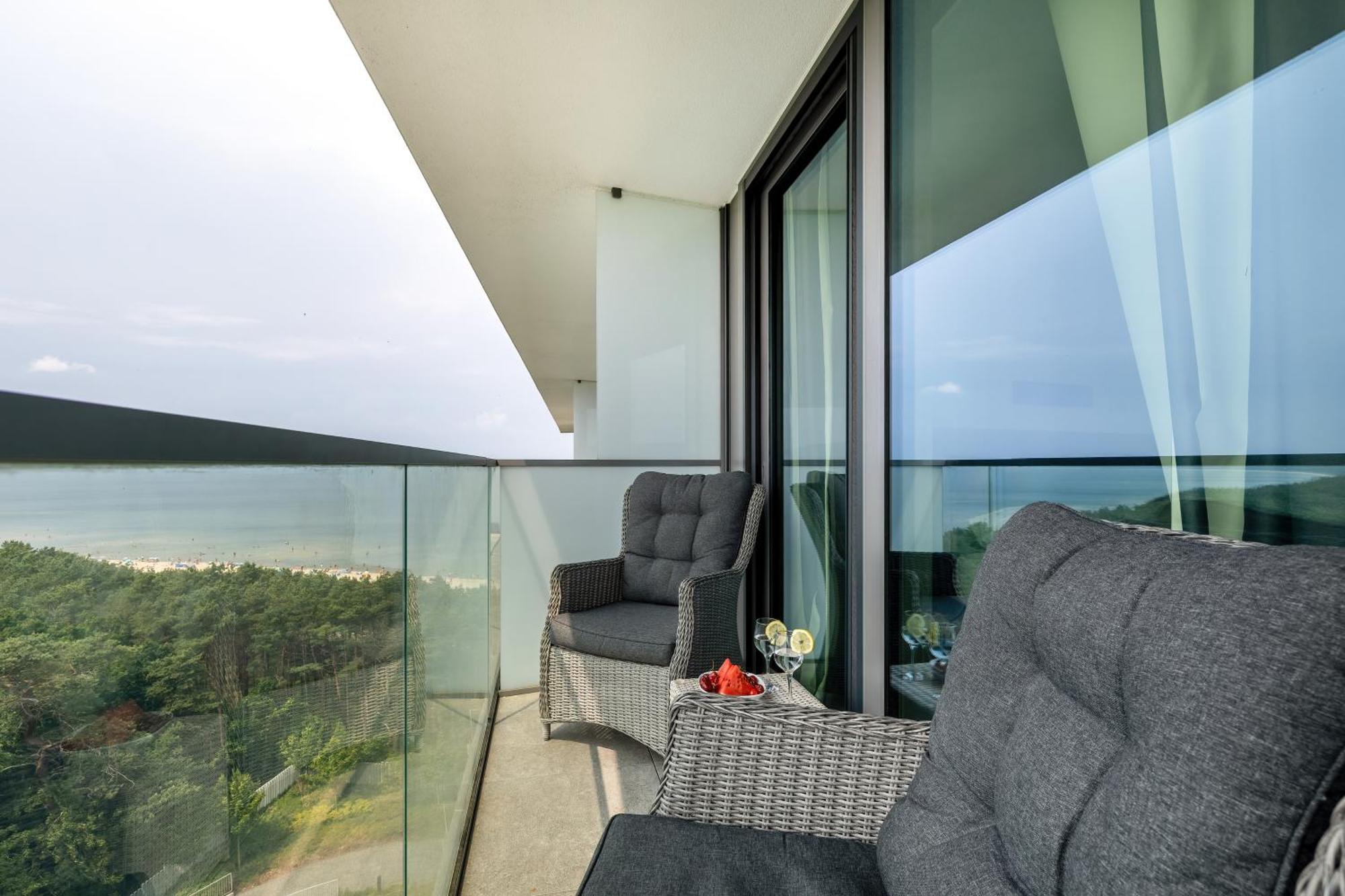 Lux Sea Towers - Wellness Spa, Gym & Beach - Seaview By Rent Like Home Miedzyzdroje Esterno foto