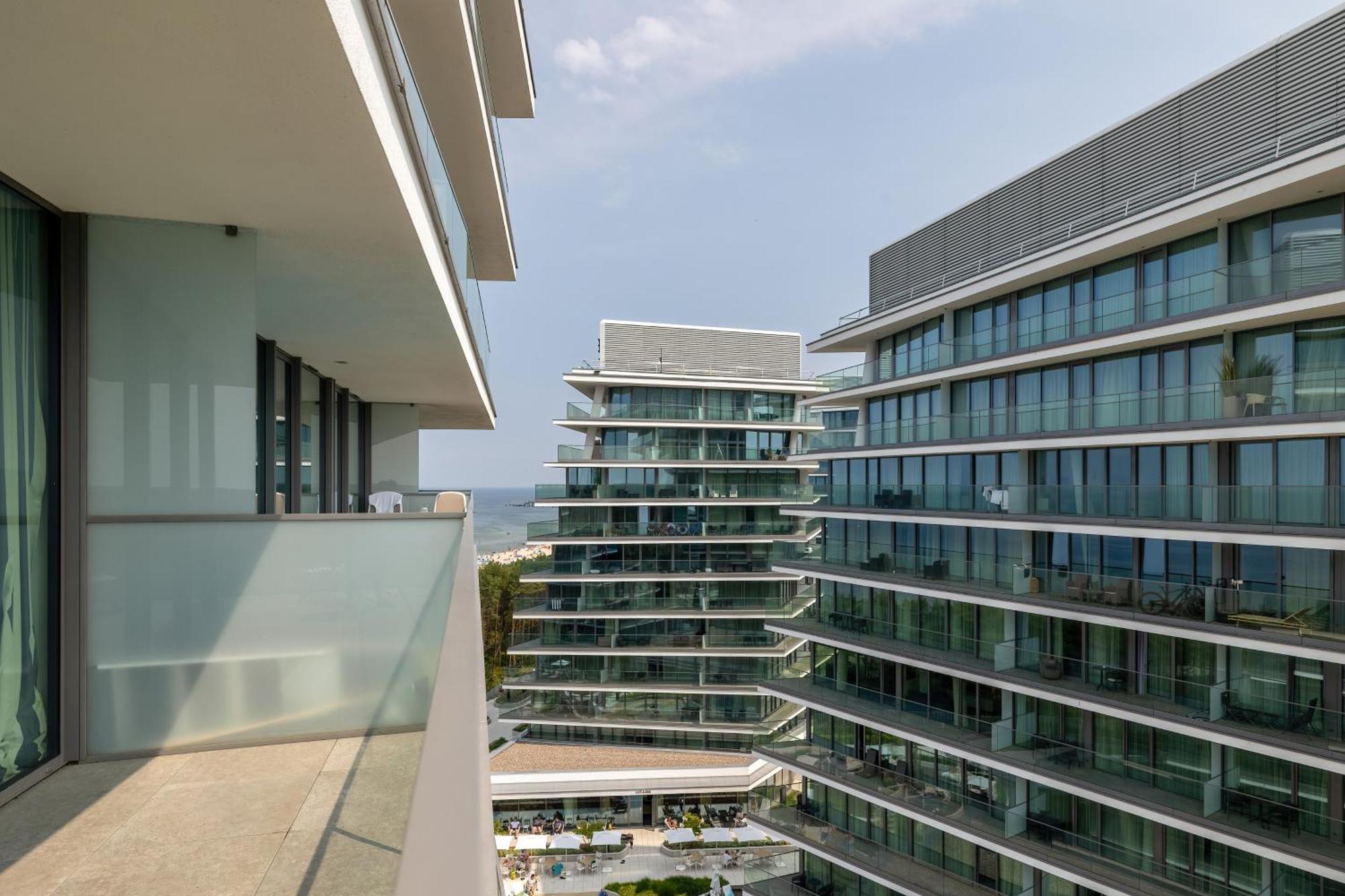 Lux Sea Towers - Wellness Spa, Gym & Beach - Seaview By Rent Like Home Miedzyzdroje Esterno foto