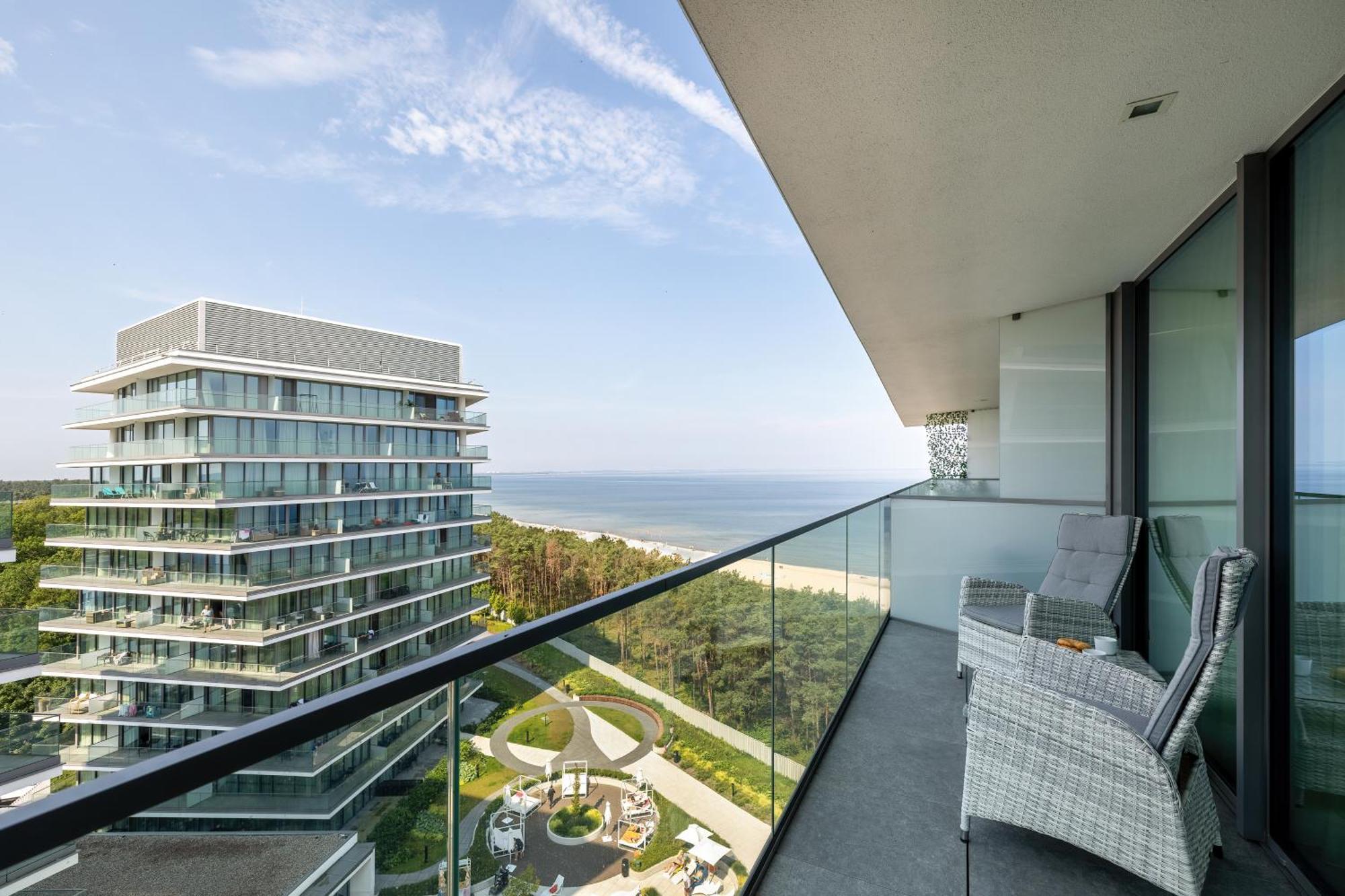 Lux Sea Towers - Wellness Spa, Gym & Beach - Seaview By Rent Like Home Miedzyzdroje Esterno foto