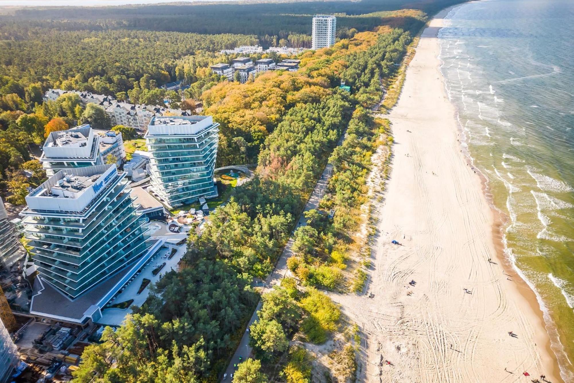 Lux Sea Towers - Wellness Spa, Gym & Beach - Seaview By Rent Like Home Miedzyzdroje Esterno foto